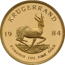 1984 1oz Proof Gold Krugerrand