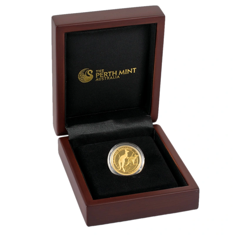 Australian Kangaroo 2018 1/4oz Gold Proof coin Boxed