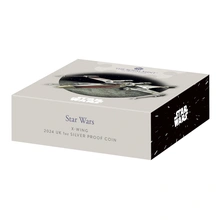 2024 Proof 1oz Star Wars Silver Coin X-Wing Boxed