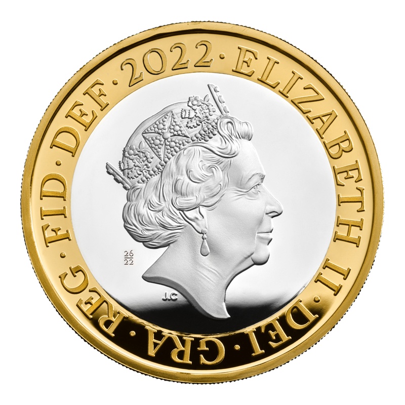 Her Majesty Queen Elizabeth II 2022 Silver Proof Memorial Definitive Coin Set