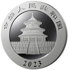 2023 30g Silver Chinese Panda