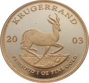 2003 Proof Krugerrand Gold Coin 1oz