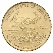 2019 Tenth Ounce American Eagle Gold Coin