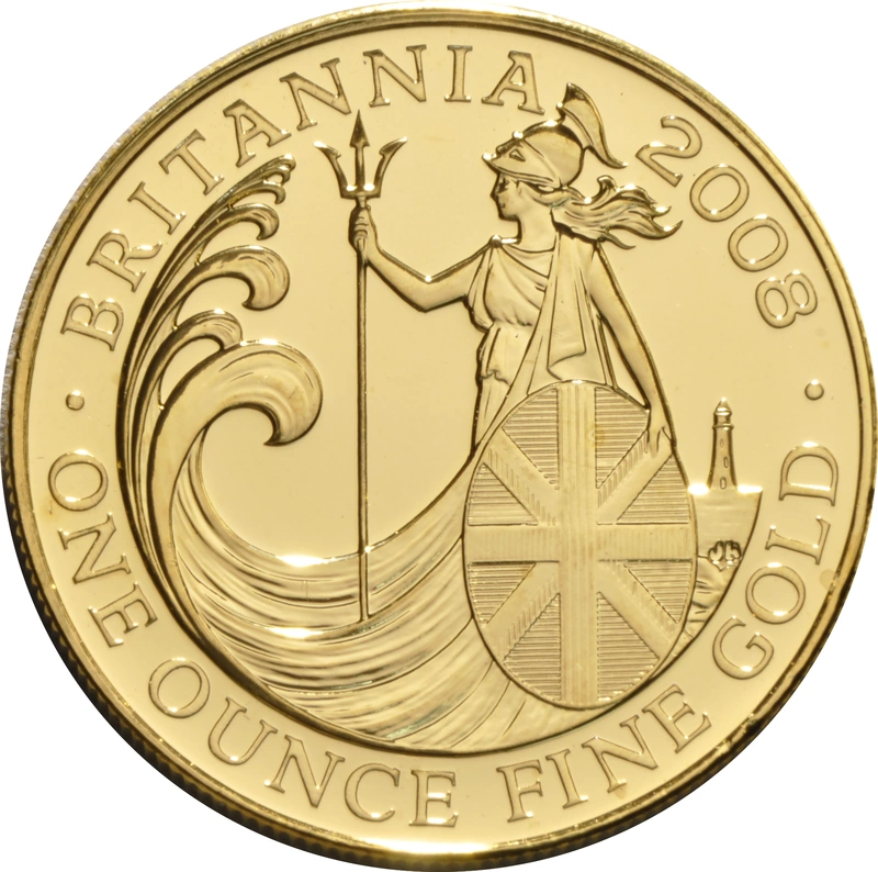 2008 Gold Britannia One Ounce Coin