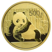 2015 1oz Chinese Panda Gold Coin