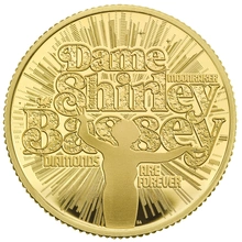 2023 2oz Music Legends - Shirley Bassey Proof Gold Coin Boxed