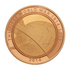 2016 Proof £2 Coin Gold Double Sovereign The Army