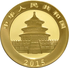 2015 1/2 oz Gold Chinese Panda Coin