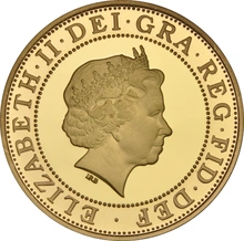 2001 Two Pound Proof Gold Coin: Marconi, Wireless Bridges