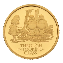 2021 1/4oz Through the Looking-Glass Proof Gold Coin Boxed