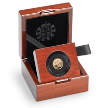 2014 Proof Quarter Sovereign Gold Coin Boxed
