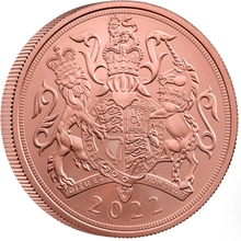 2022 Gold Five Sovereign Piece Brilliant Uncirculated Coin Boxed