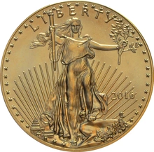 2016 1oz American Eagle Gold Coin PCGS MS69