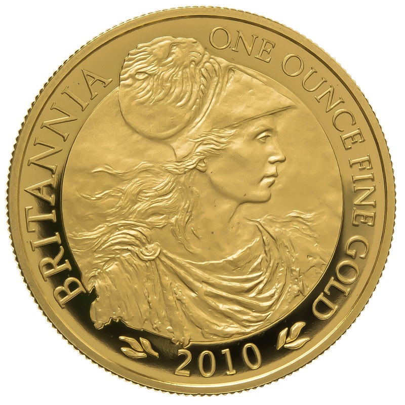 2010 One Ounce Proof Britannia Gold Coin