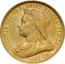 Victoria Old Head Gold Sovereign Gift Boxed