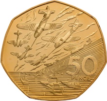 Gold Proof 1994 Fifty Pence Piece - D-Day Commemorative
