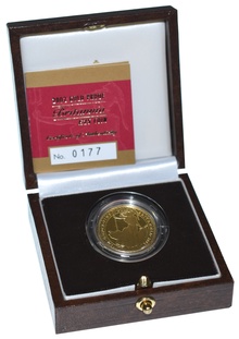 2002 Britannia Quarter Ounce Gold Proof Coin boxed with COA
