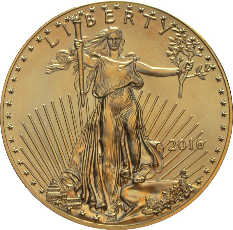 2016 1oz American Eagle Gold Coin