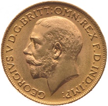 1927 Gold Sovereign - King George V - M - 1 880 €