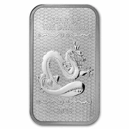 2024 Year of the Dragon 10oz Silver Bar