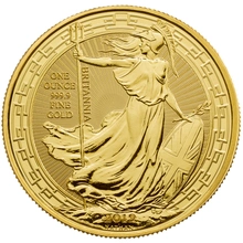 2019 Gold Britannia Coin 1oz Oriental Border