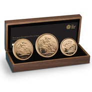 2013 Gold Proof Sovereign Three Coin Set