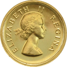 1956 £1 South Africa Elizabeth II