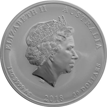 2018 Year of the Dog Silver Coin 1kg Perth Mint Australian Lunar Series