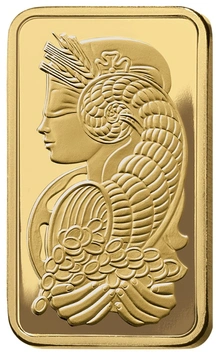 5 Tola Gold Bar PAMP Lady Fortuna