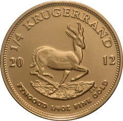 2012 1/4oz Krugerrand Gold Coin