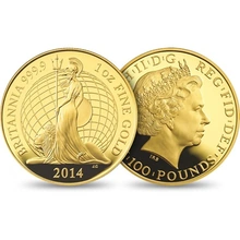 2014 Proof Gold Britannia 6 Coin Set Boxed