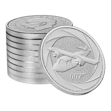 2026 Six Decades of 007 Bond of the 2010s 1oz Silver Coin