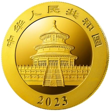 2023 1g Gold Chinese Panda Coin