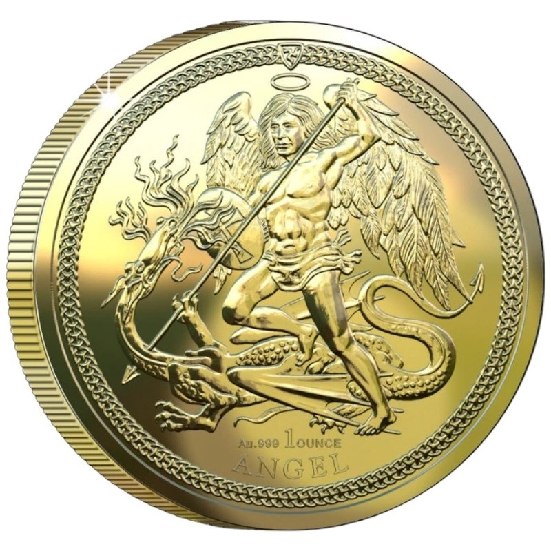2025 Isle of Man Angel Gold Coin 1oz