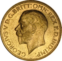 1930 Gold Sovereign - King George V - P