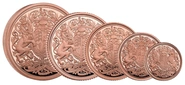 Queen Elizabeth II Memorial Sovereign 2022 Five-Coin Gold Proof Set