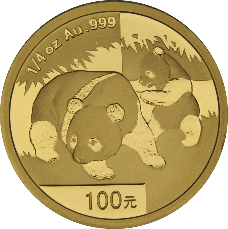 2008 1/4 oz Gold Chinese Panda Coin