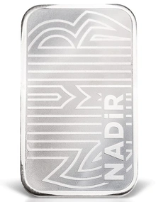 Nadir 100 Gram Minted Silver Bar