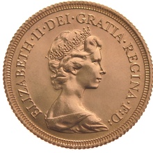 1981 Gold Half Sovereign