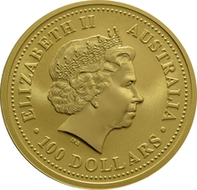 2004 Year of the Monkey Gold Coin 1oz Perth Mint Australian Lunar Series