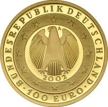 100 Euro 1/2oz German Gold Proof Coin