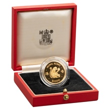 $1000 Hong Kong 1980 Year of the Monkey Proof Boxed