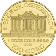 2018 1oz Austrian Gold Philharmonic Coin