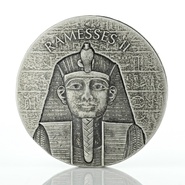 2017 Pharaoh Ramesses II 2oz Silver Coin