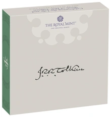 2023 JRR Tolkien Silver £2 Proof Coin Boxed