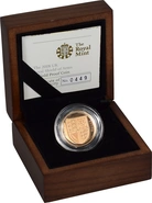 2008 UK Royal Shield of Arms £1 Gold Proof Coin
