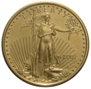 2001 1/4oz American Eagle Gold Coin