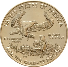 2016 Half Ounce Eagle Gold Coin