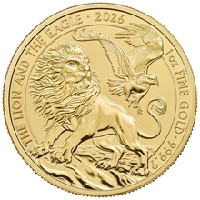 2026 The Lion and The Eagle 1oz Gold Coin