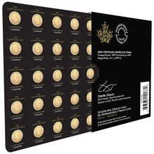 2026 MapleGram 25 x 1g Gold Coins